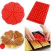 Silikonova forma na vafle z AliExpress