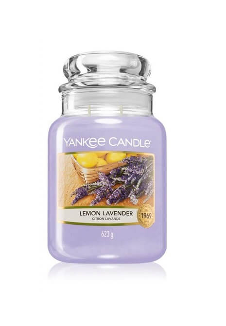 Vonná svíčka YANKEE CANDLE Classic velký Lemon Lavender