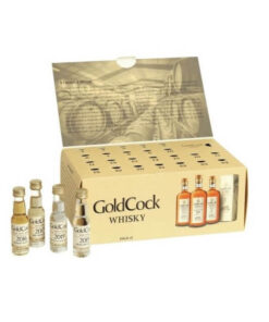 Degustační kalendář whisky Gold Cock 24 x 0,02l
